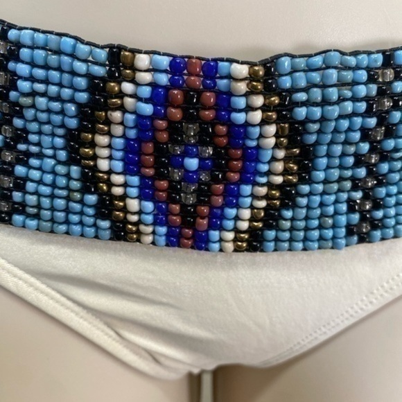 PILYQ Belted Teeny Bikini Bottom ONLY in Keshi Pearl - Picture 9 of 12